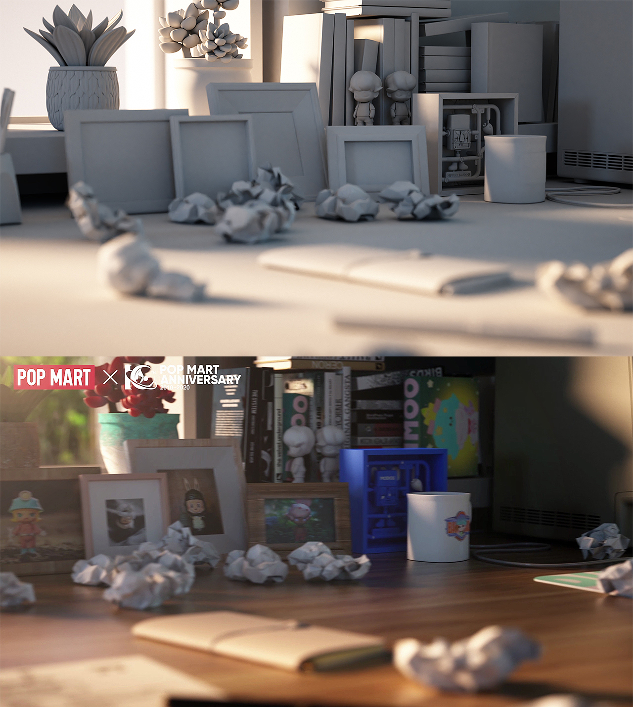 POPMART 10周年视频技术揭秘（图ZMjMzNjQxNDI0） - 人物/生物 - 站酷设计师玩型填空原创素材 - 站酷ZCOOL