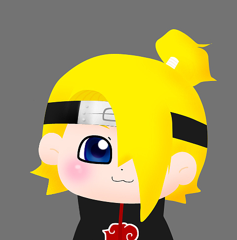 可爱的迪达拉, br>在火影里&nbsp;他满搞怪的&nbsp;表情超级