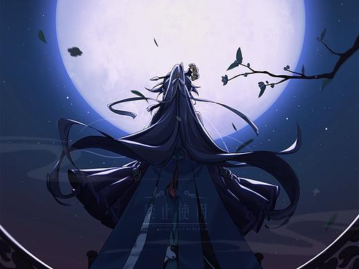 今夕是何年？——符华（个人主页-ZNTMxMTMxNDg=） - 商业插画 - 站酷设计师死囚鸟原创素材 - 站酷ZCOOL