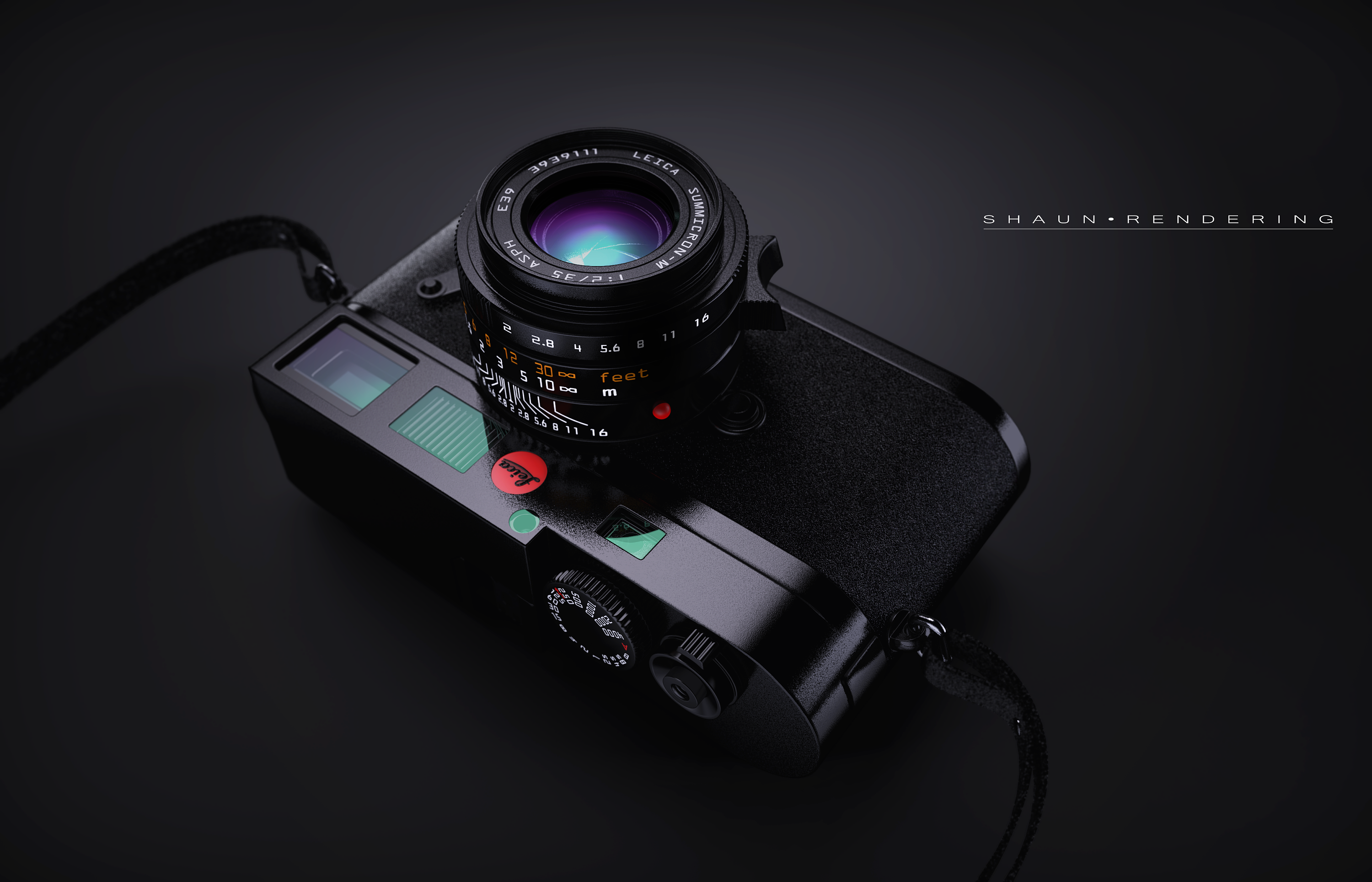 keyshot6ps莱卡相机渲染