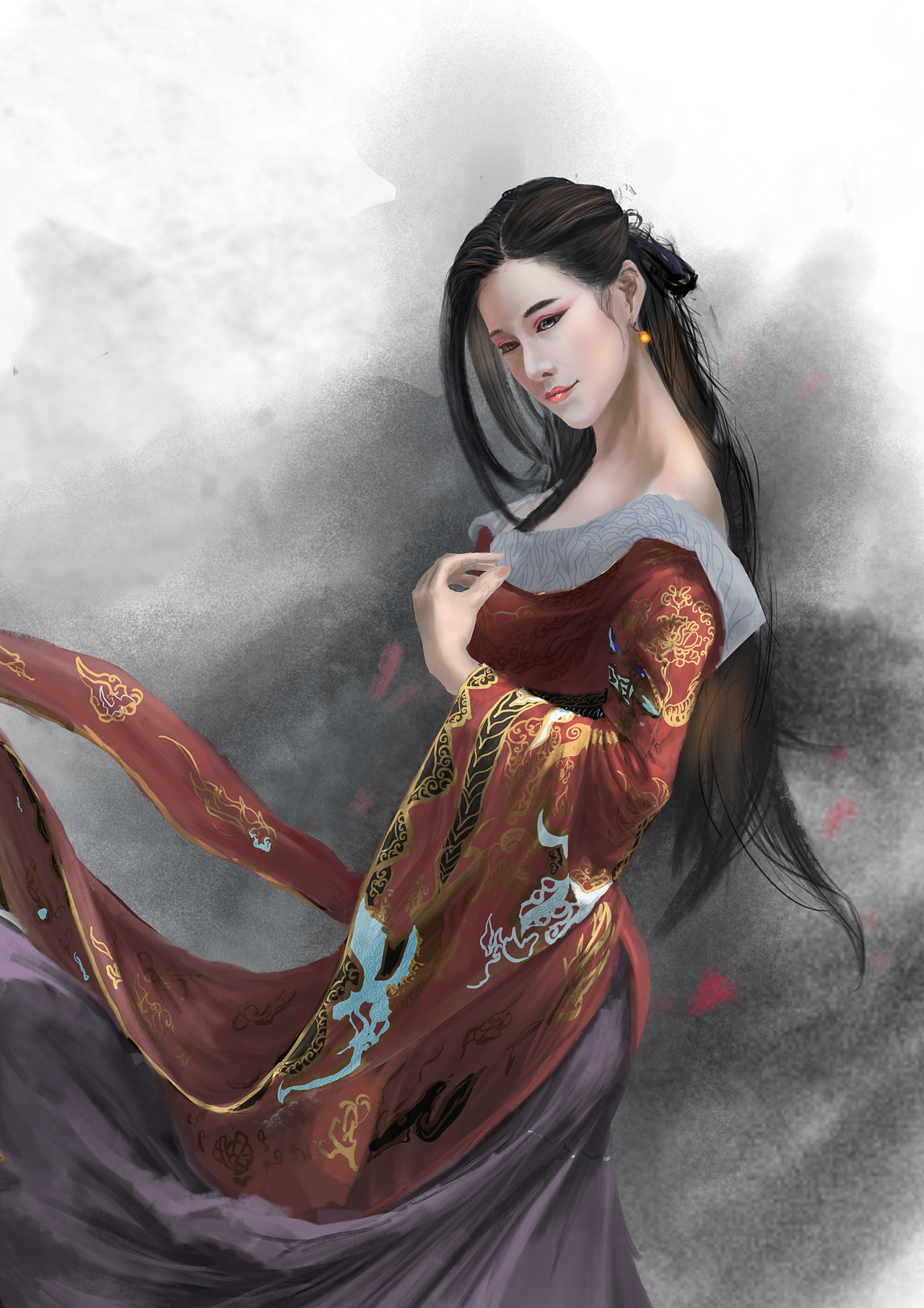 灯火烟雨（图ZMTk1ODExOTY0） - 创作习作 - 站酷设计师北渡鱼原创素材 - 站酷ZCOOL