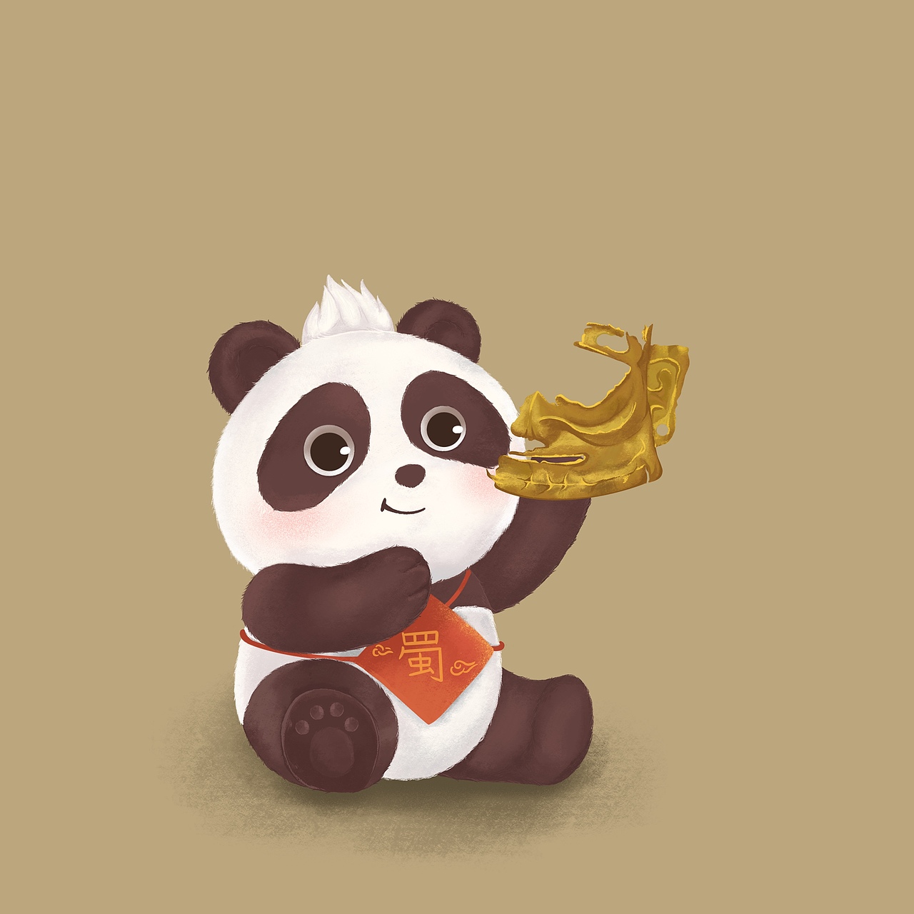 小Mossi梦回三星堆（图ZMjY1ODcyNjM2） - 儿童插画 - 站酷设计师Touyama原创素材 - 站酷ZCOOL