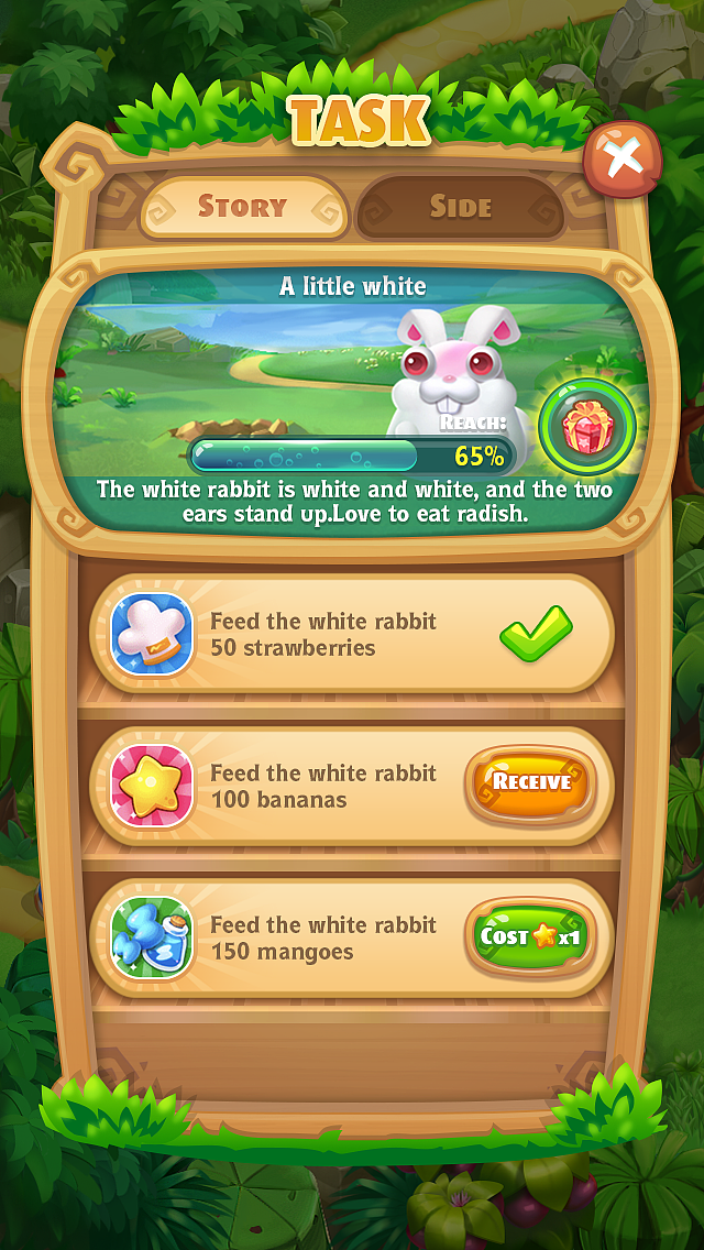 18年欧美卡通风格三消游戏界面方案三套|ui|游戏ui|回啊声声 - 原创