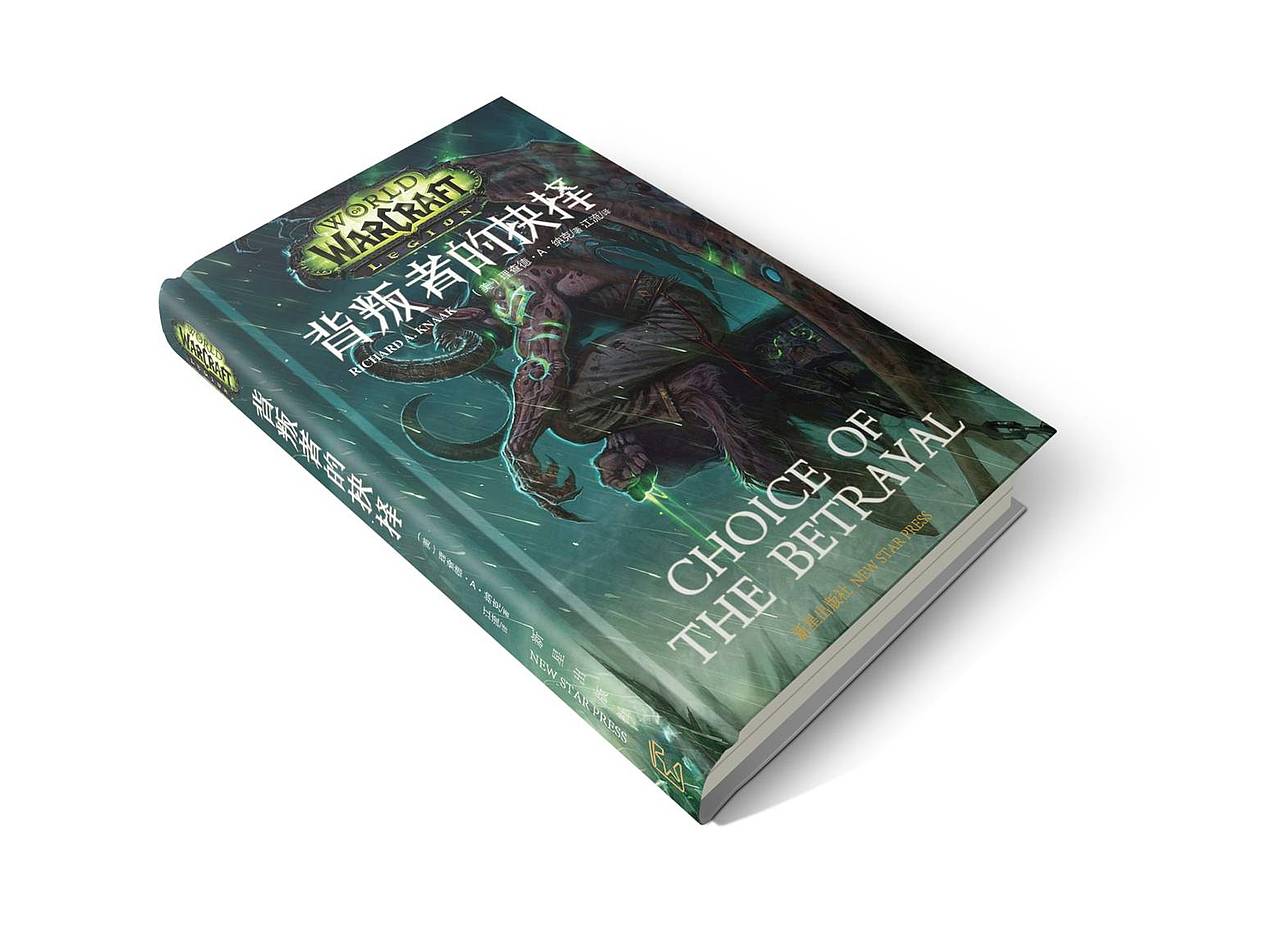 魔兽伊利丹新小说封面