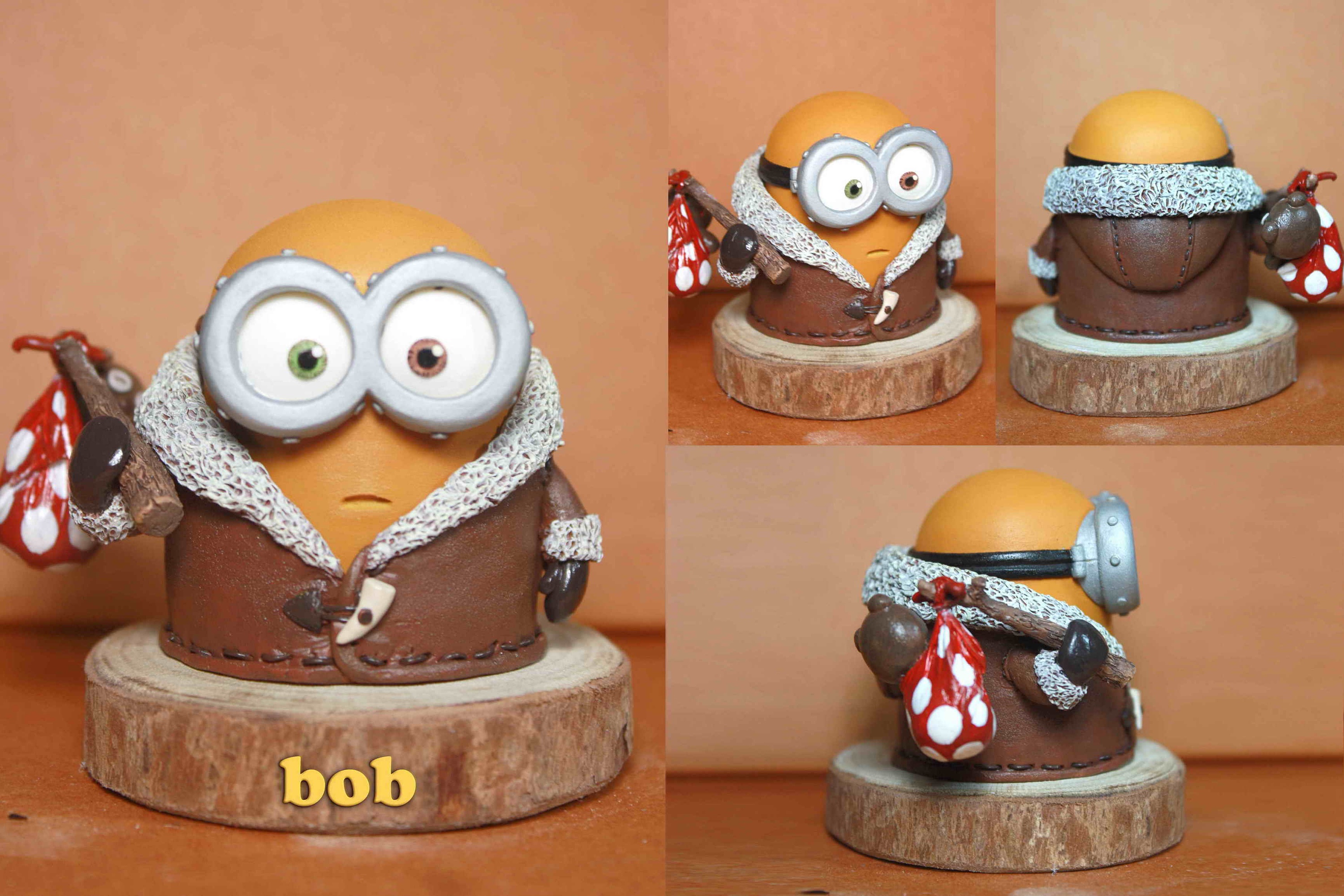 ptf-minions 小黄人手办过程分享