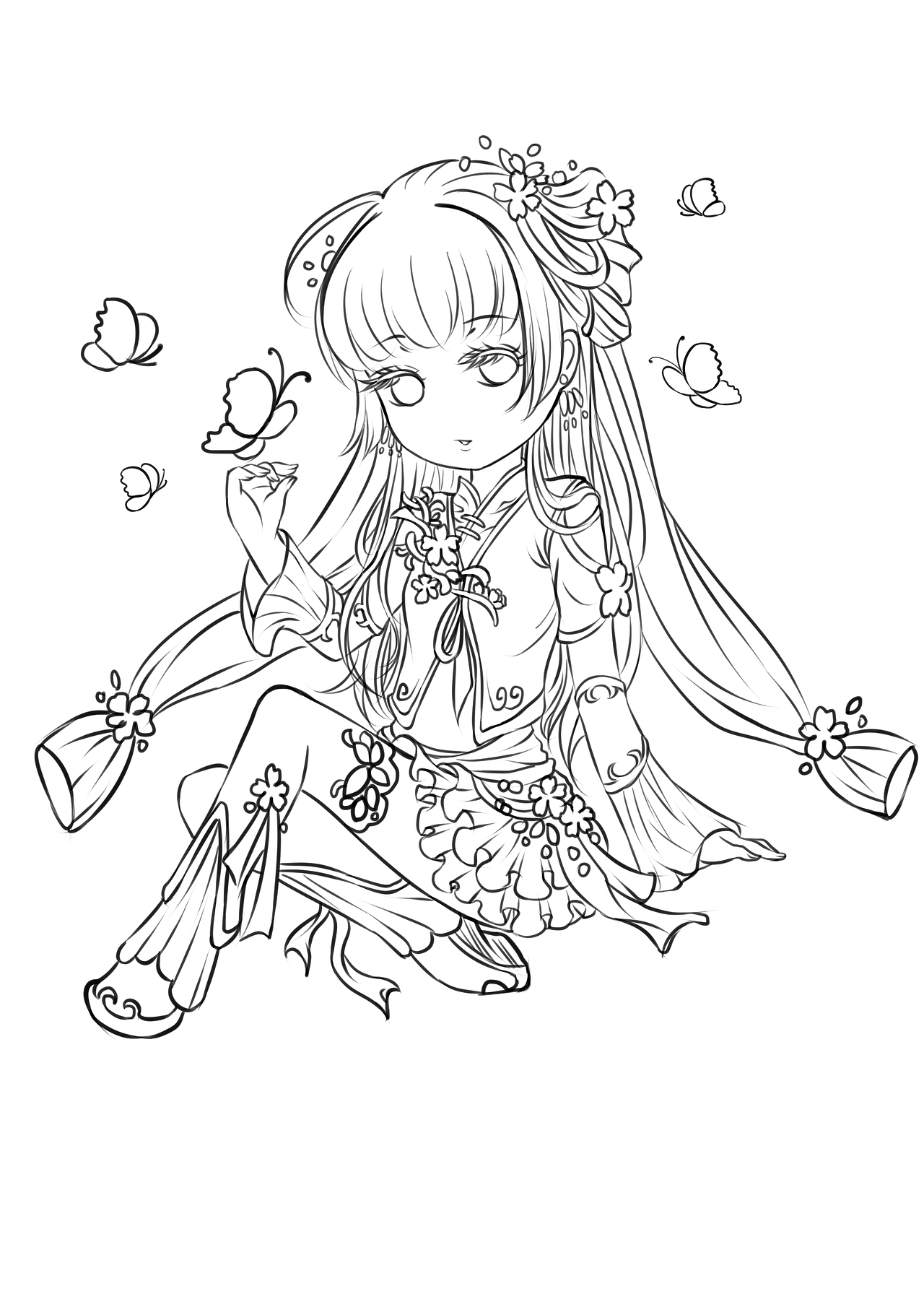 萌萌哒定国小花萝