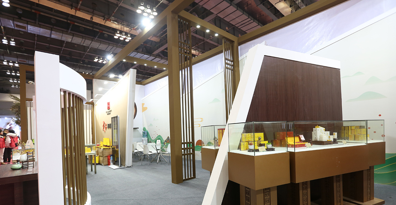 2019重庆婚博会天子品牌展厅平面及效果图设计