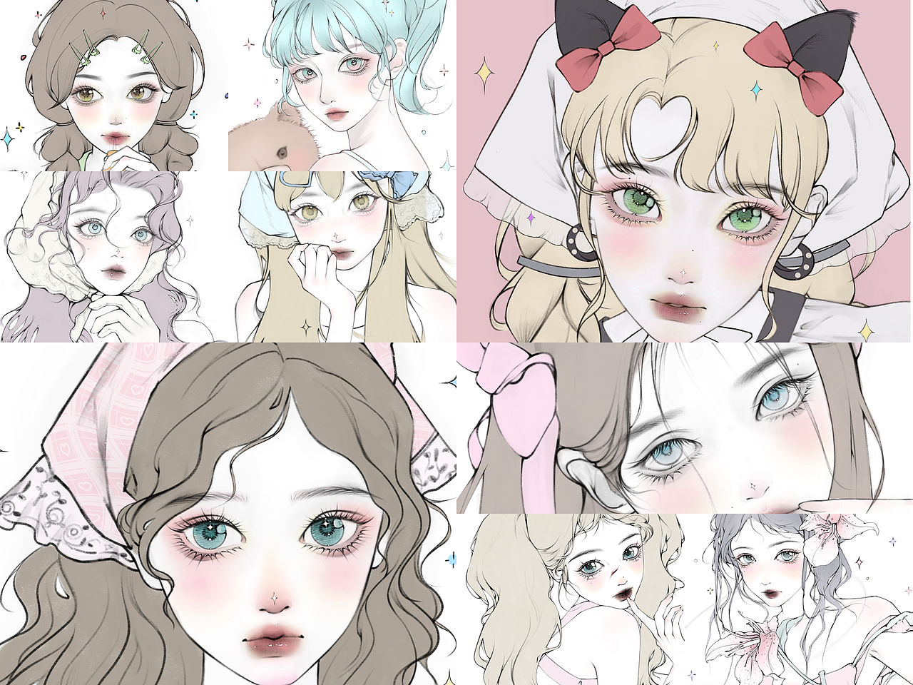 手绘速写合集（图ZMzU5NDY1ODUy） - 创作习作 - 站酷设计师虾虾_zi原创素材 - 站酷ZCOOL
