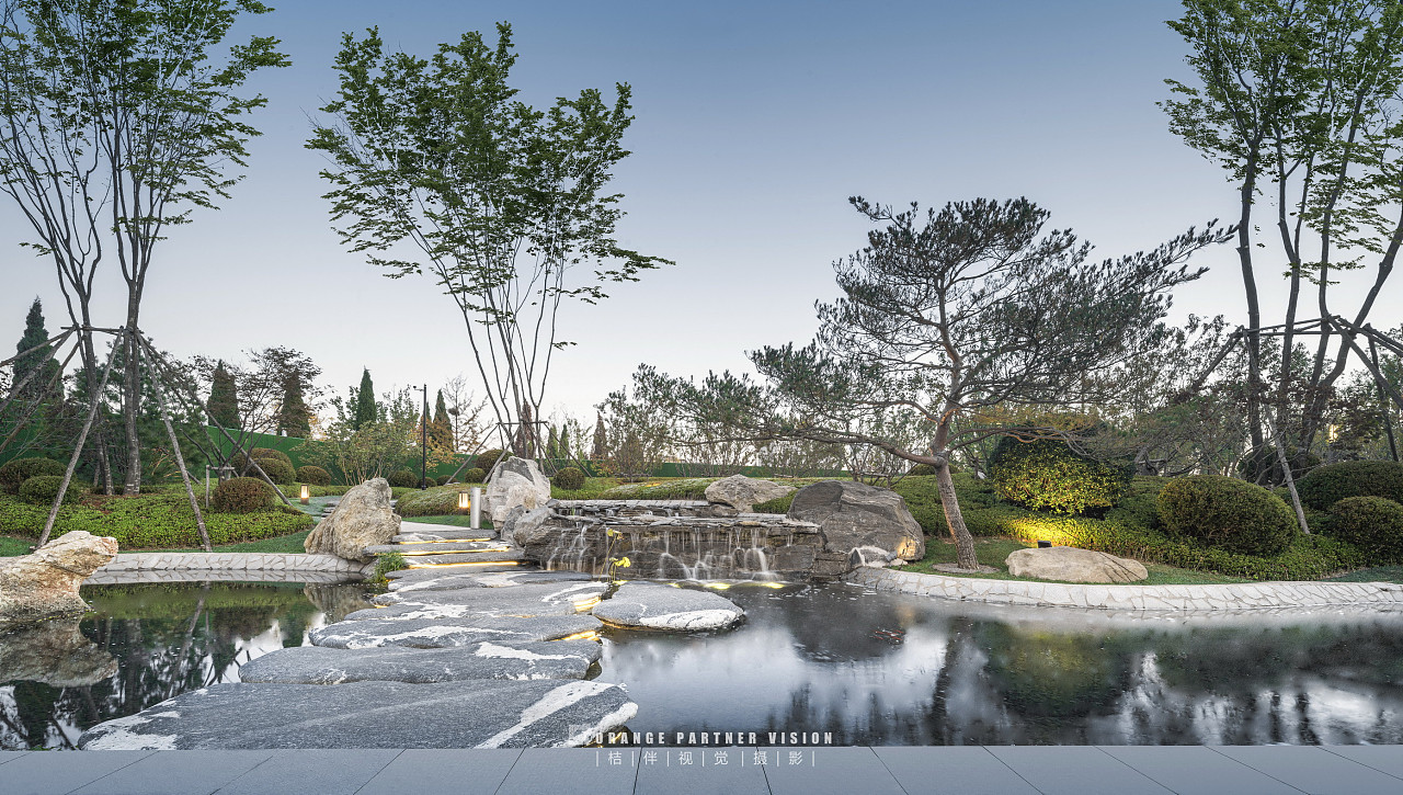 景观摄影:大连融创御西湖 / 桔伴视觉