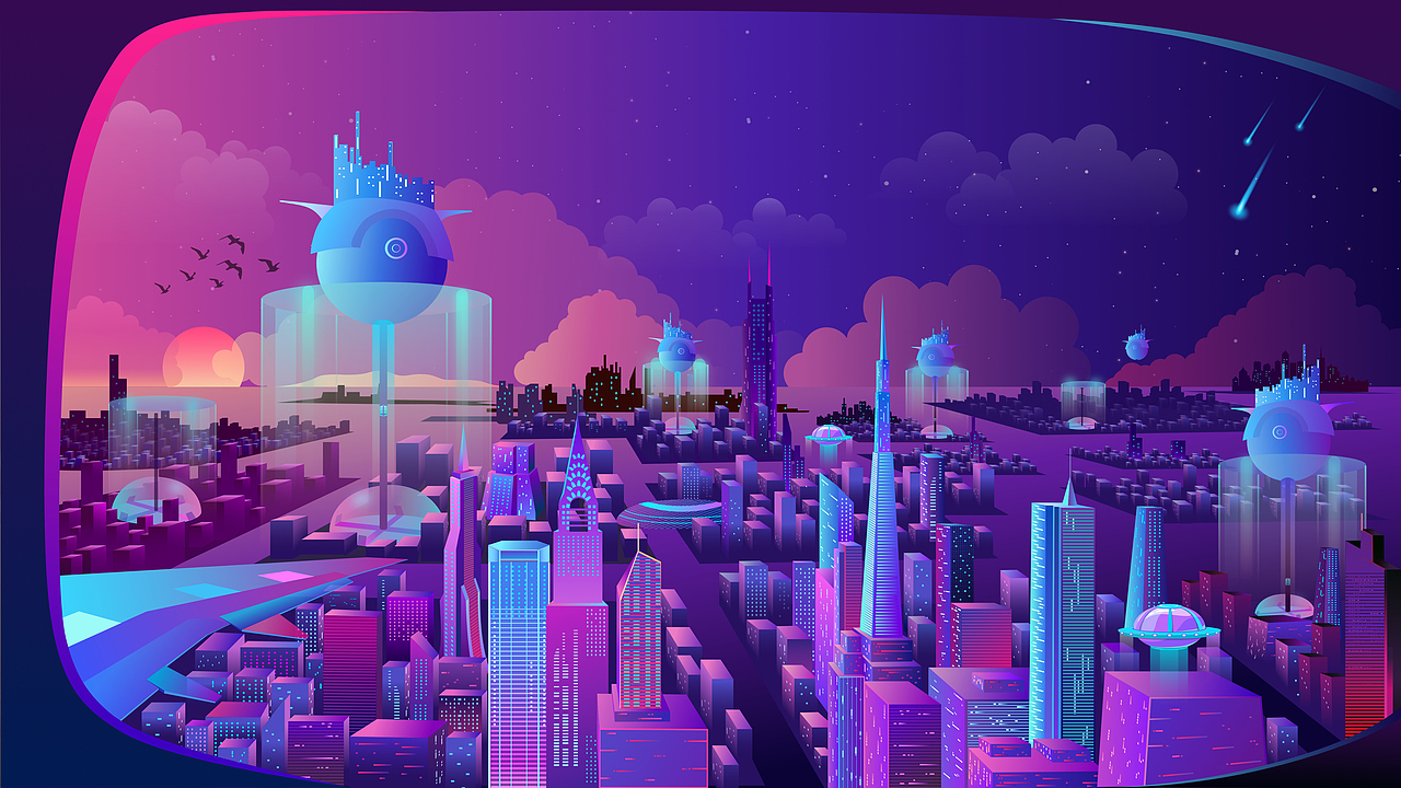 海上未来城市（图ZMTMyOTM1Mjg0） - 商业插画 - 站酷设计师solair原创素材 - 站酷ZCOOL