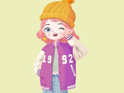 人物原创作品(Be happy)