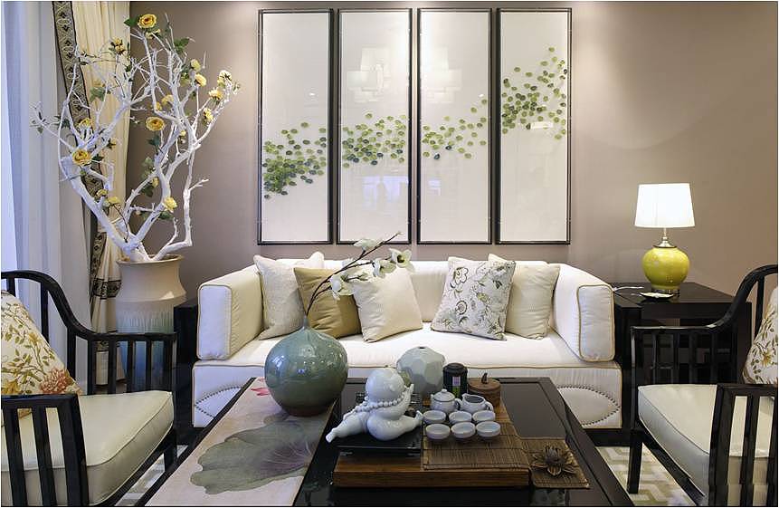 室内软装0基础杨同学2周新中式风格作品