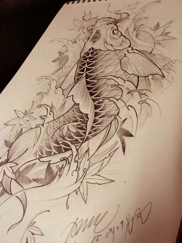 北京纹身店515刺青手稿