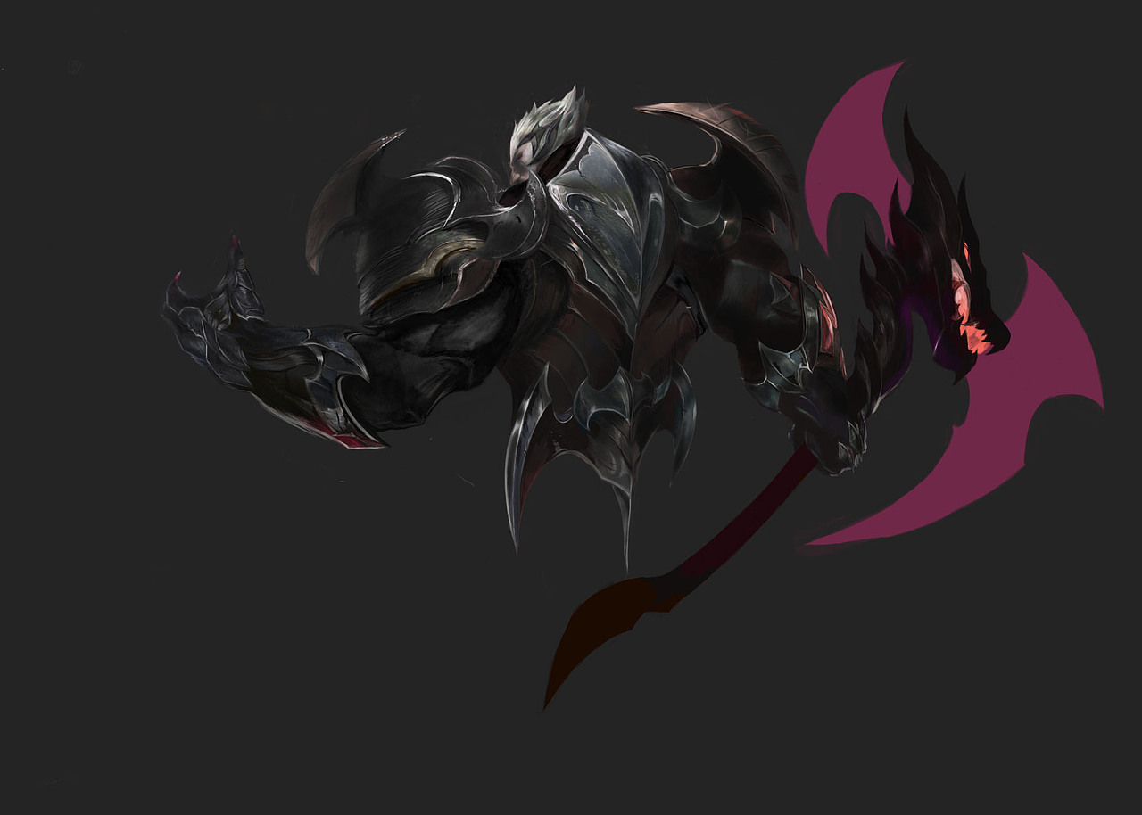 临摹神王|插画|游戏原画|狐小想_原创作品-站酷(zcool)