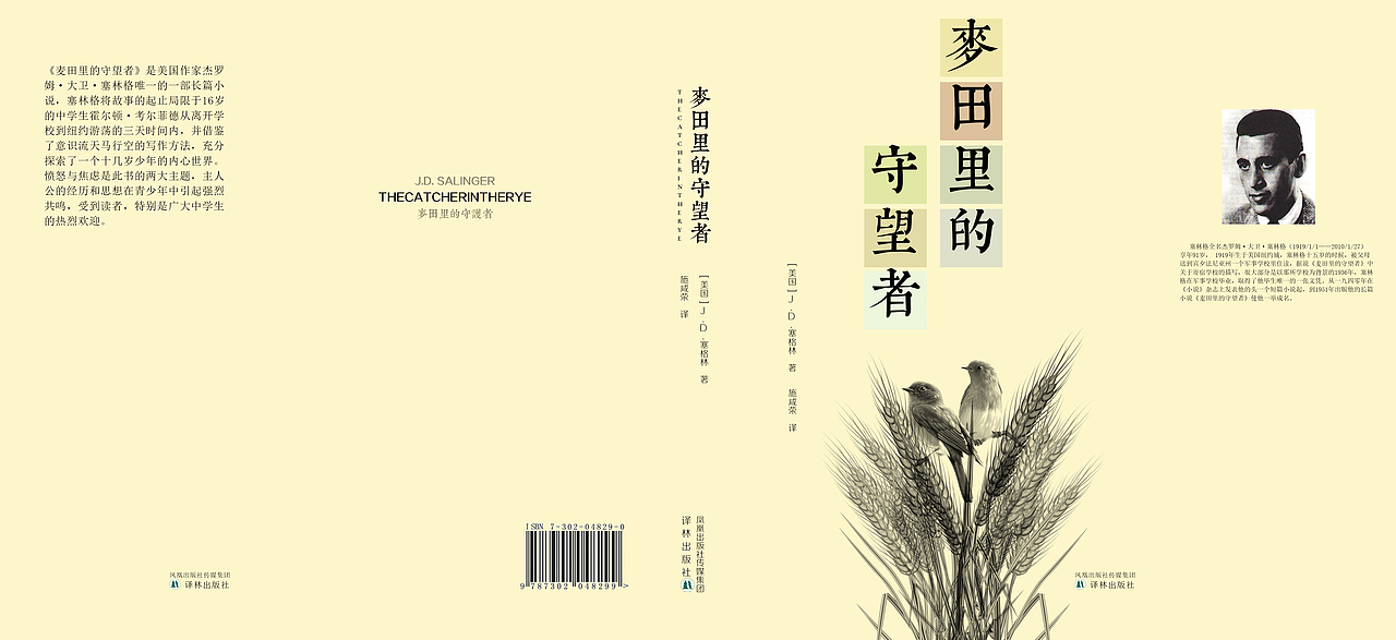 《麦田里的守望者》包装再设计（图ZMTk4MTk4Mzky） - 书籍/画册 - 站酷设计师pi皮皮原创素材 - 站酷ZCOOL