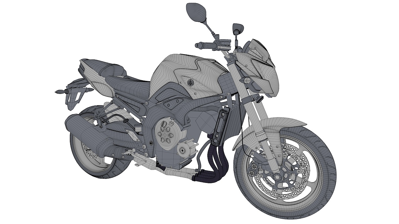雅马哈摩托车-C4D物理渲染器（图ZMTc3NDk3ODcy） - 产品 - 站酷设计师孤洁大大原创素材 - 站酷ZCOOL