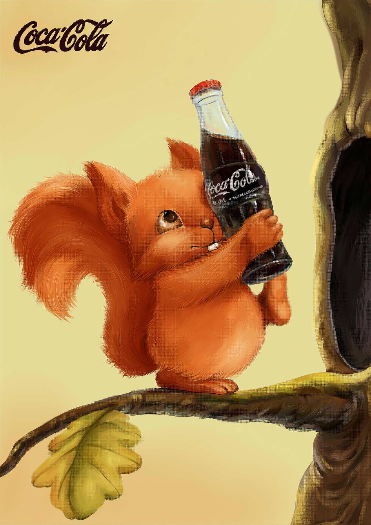 可口可乐系列插画
