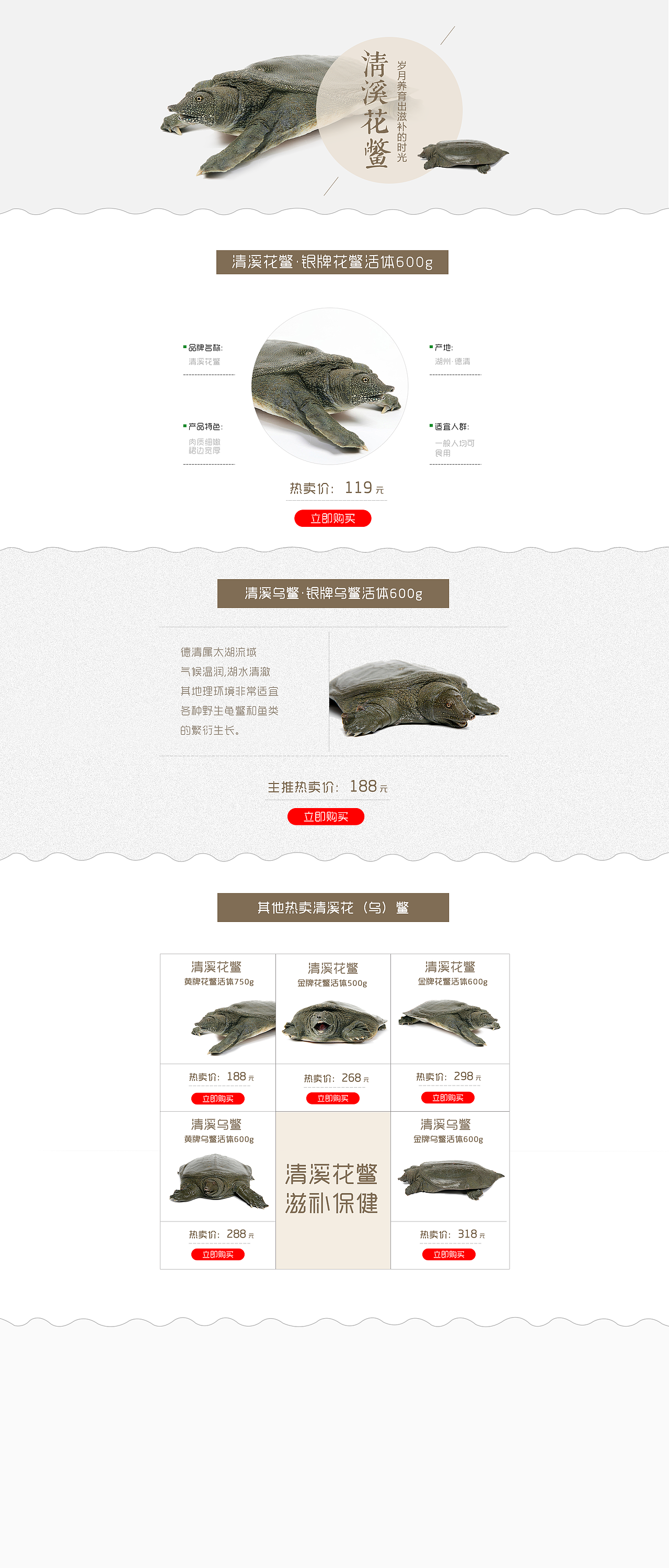 甲鱼 专题列表页（图ZNTA0MzA5MjQ=） - 电商 - 站酷设计师季茉唯美度原创素材 - 站酷ZCOOL