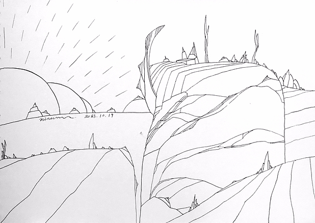 10月线描作品小集