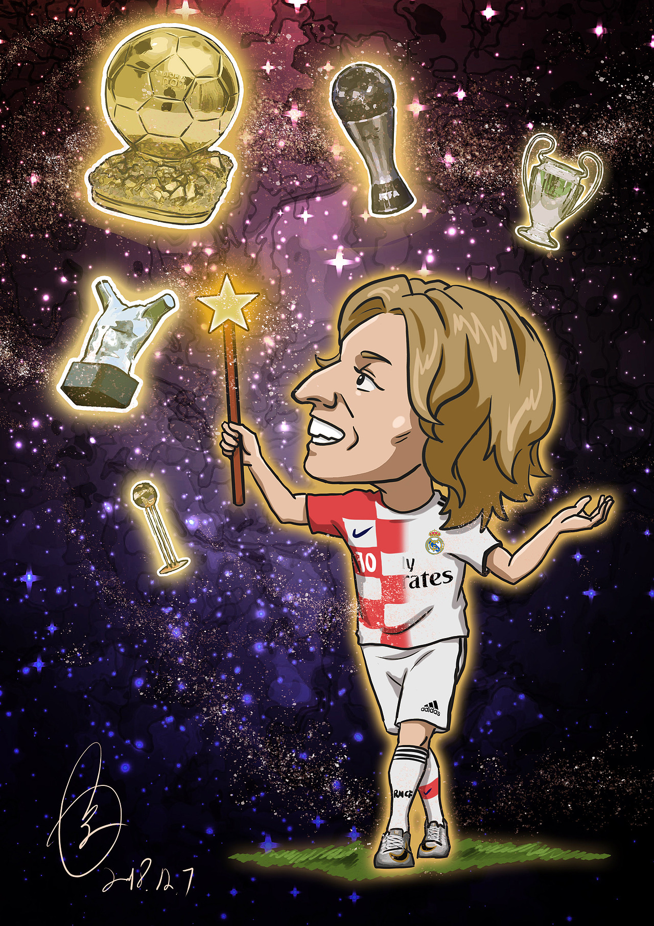 绿茵场的魔术师——卢卡.莫德里奇