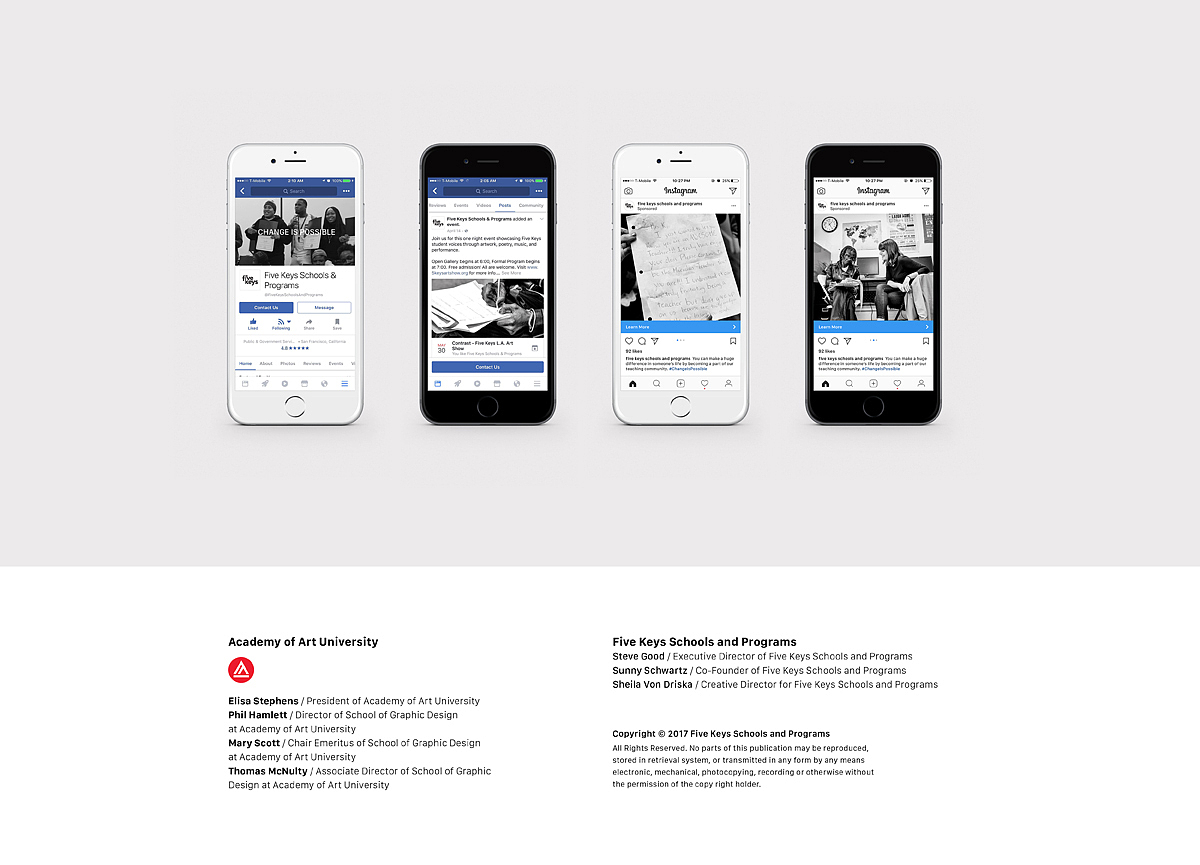 FiveKeys Charter School | 品牌識別設計