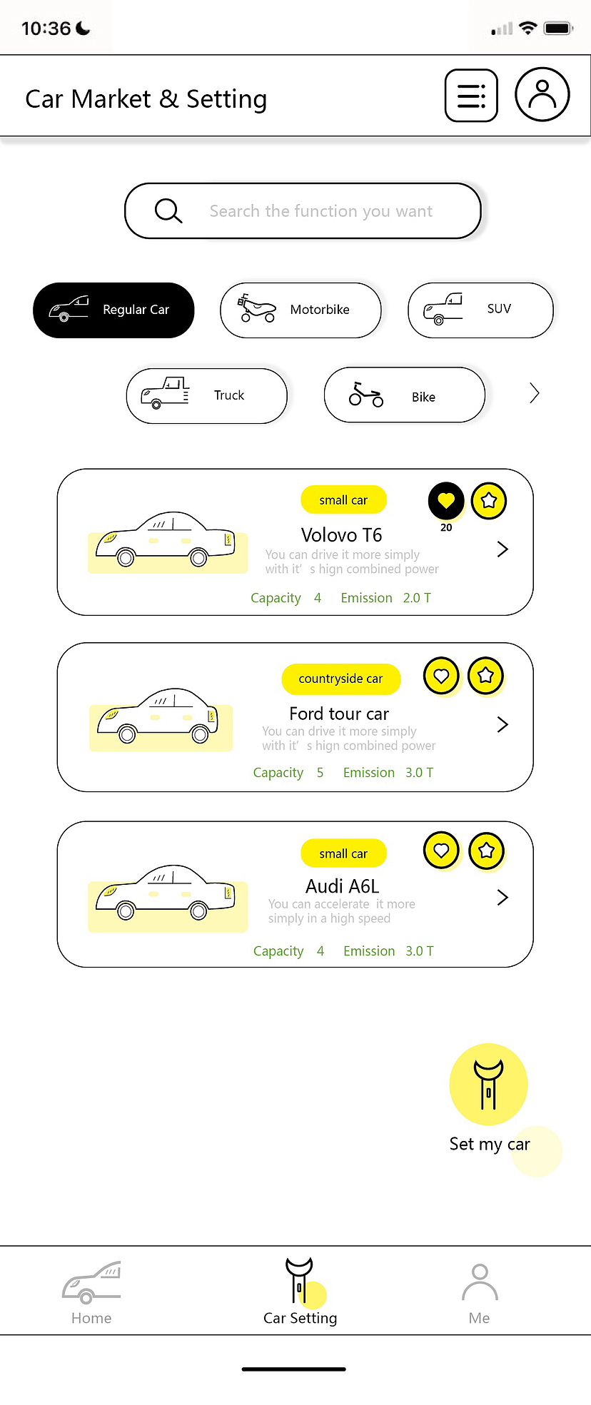 easydrive 汽车驾驶助手app 部分高保界面