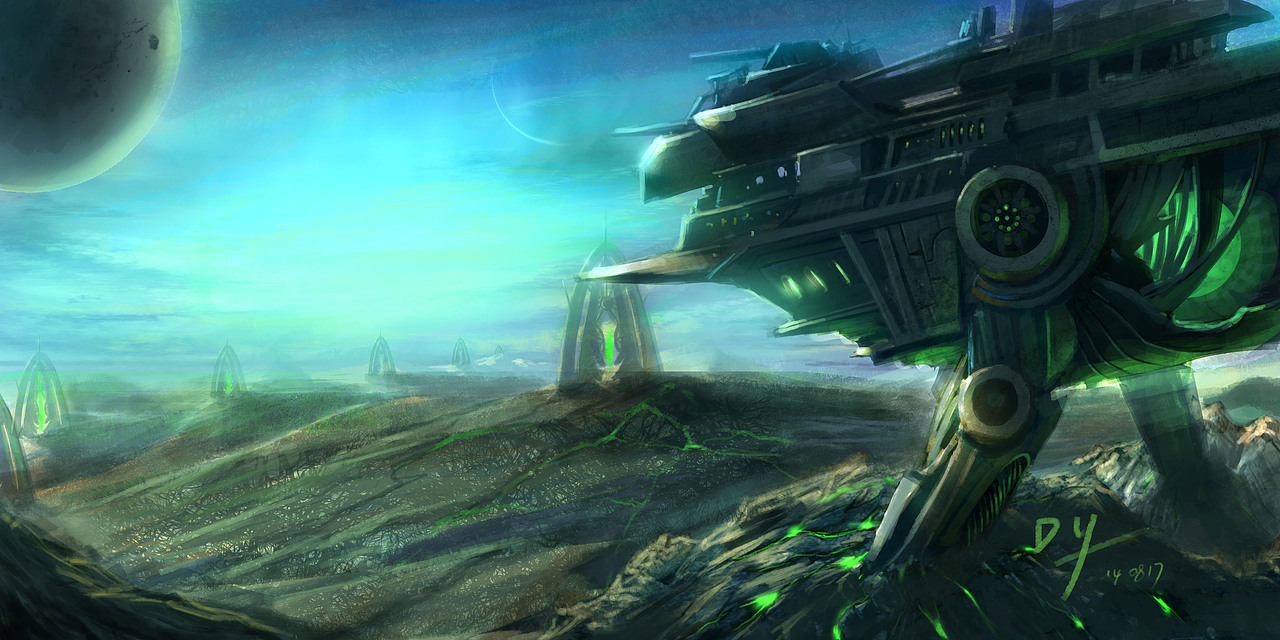 科幻题材（图ZMTk0MzE1OTI=） - 概念设定 - 站酷设计师嘟嘟dy原创素材 - 站酷ZCOOL