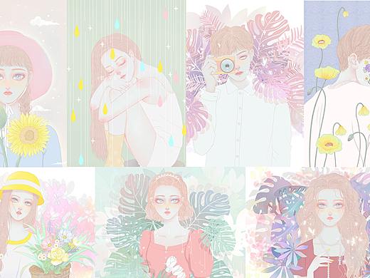 小集（个人主页-ZNDc2MDA2NDA=） - 创作习作 - 站酷设计师小阿阿小原创素材 - 站酷ZCOOL