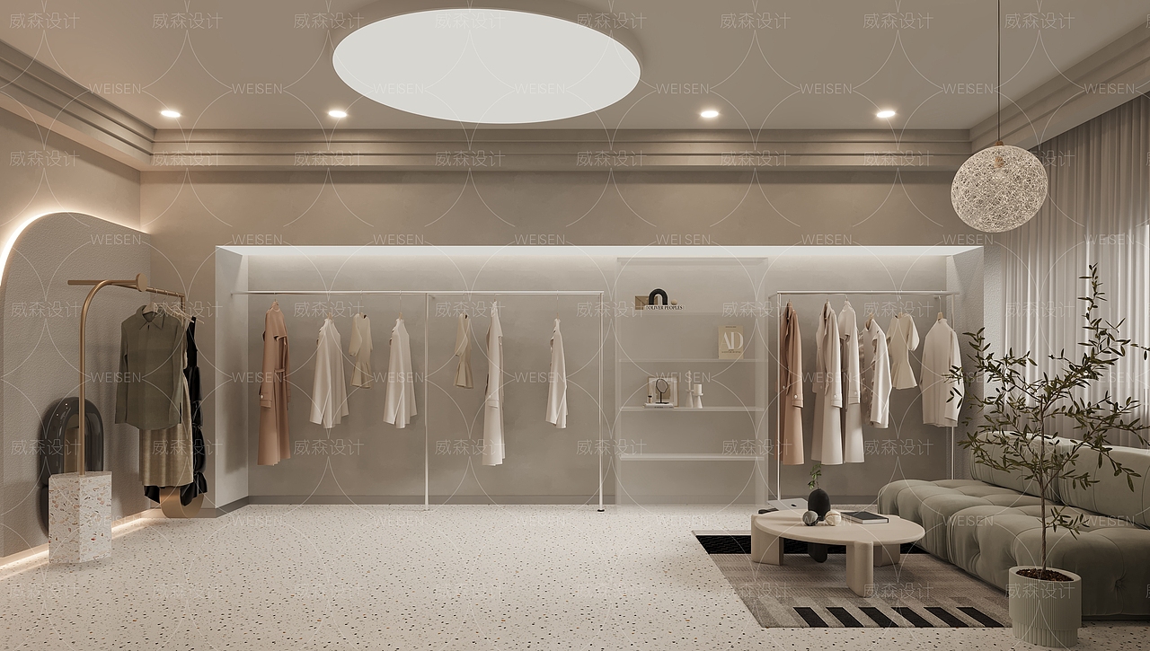 服装店设计（图ZMjY4Nzg0ODE2） - 其他空间 - 站酷设计师Amy13739280150原创素材 - 站酷ZCOOL