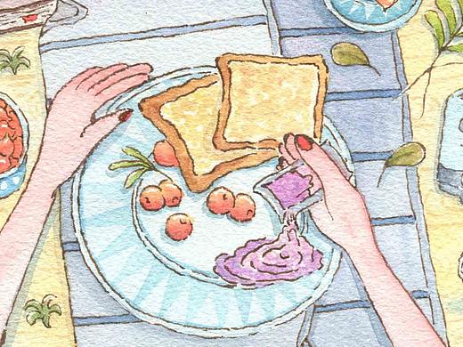 Food 3（个人主页-ZMjgxODY3NDQ=） - 艺术插画 - 站酷设计师yeah_one原创素材 - 站酷ZCOOL