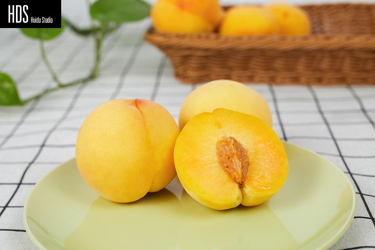 蟠桃产品静物图片+视频拍摄+详情页制作