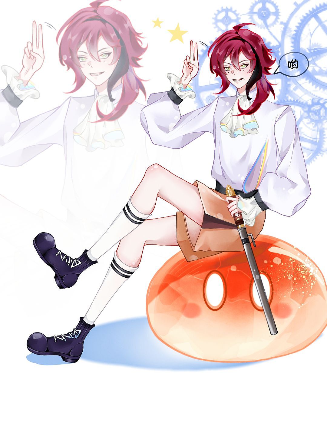 动漫/人物绘画 大头 立绘