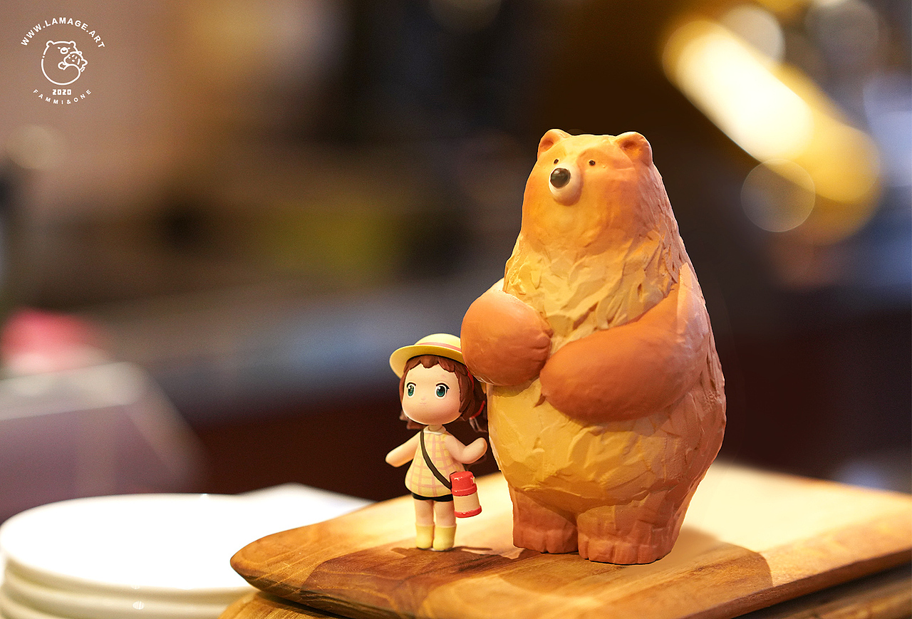 潮玩手办 |【Fammi】法米熊来了!一起迎接盛夏~