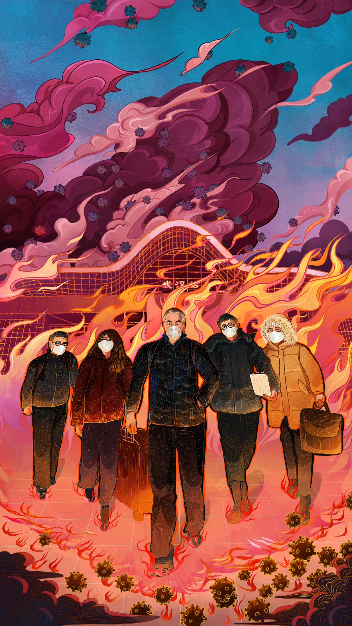 用插画诉说品牌故事（图ZMjM2OTEzNDI4） - 商业插画 - 站酷设计师baijing1原创素材 - 站酷ZCOOL