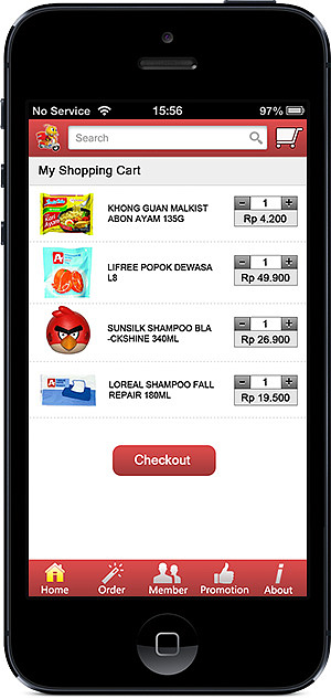 2013-印尼连锁超市app（图ZMjUwNzM3NjQ=） - APP界面 - 站酷设计师屋塔上的猫咪原创素材 - 站酷ZCOOL