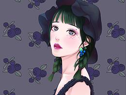 黑加侖果味女孩