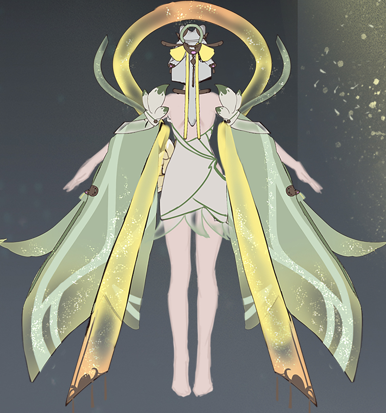 王者荣耀嫦娥皮肤设计大赛编号7000