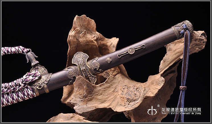 德匠堂宝剑龙泉刀剑卫府太刀t10钢烧刃dj1160