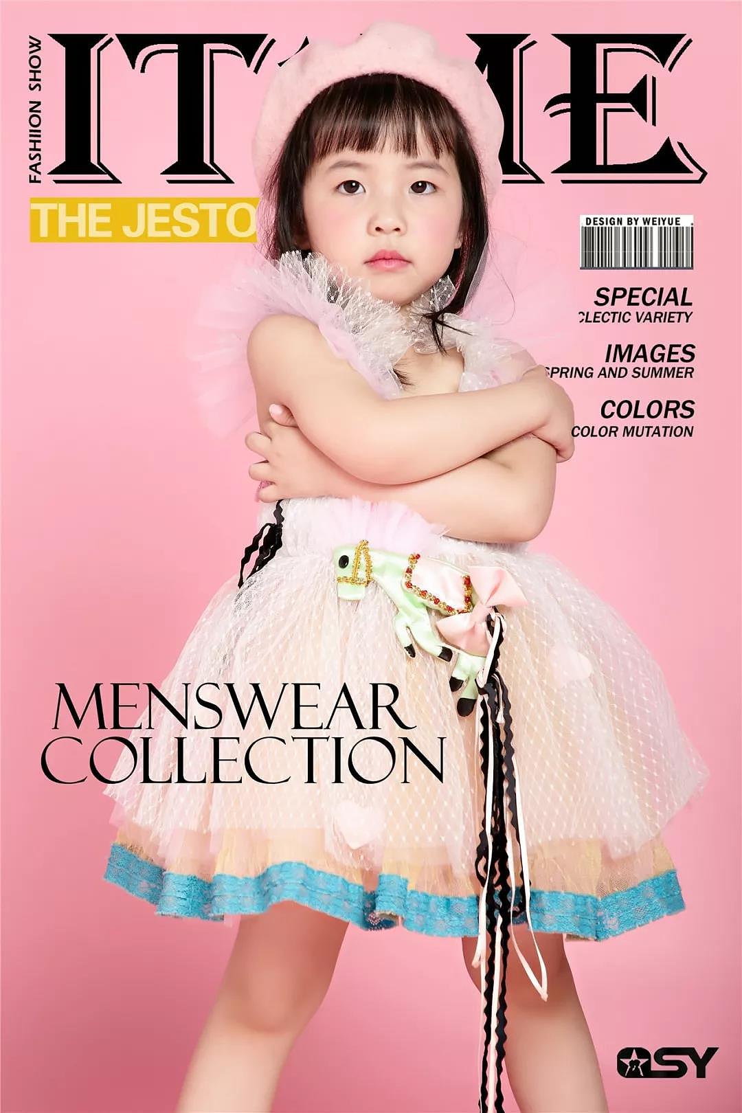 千思玥少儿童模风采确认过眼神,是那个萌化我的人