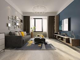 【保定梵壹裝飾】直隸新城95平現(xiàn)代風(fēng)格案例