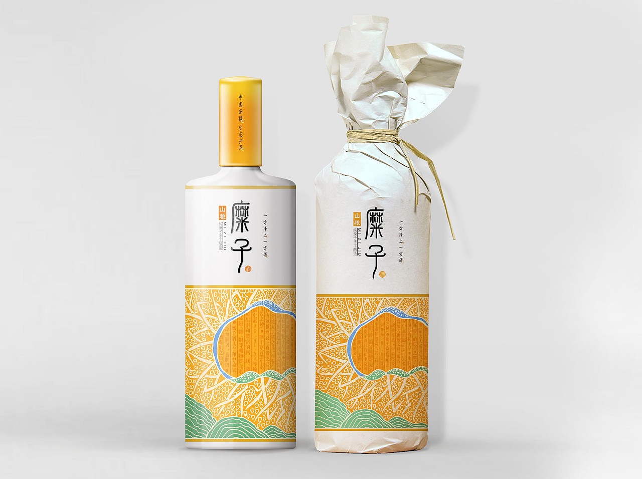 糜子酒（图ZNDc0MTU1MzY=） - 包装 - 站酷设计师山里人创意原创素材 - 站酷ZCOOL