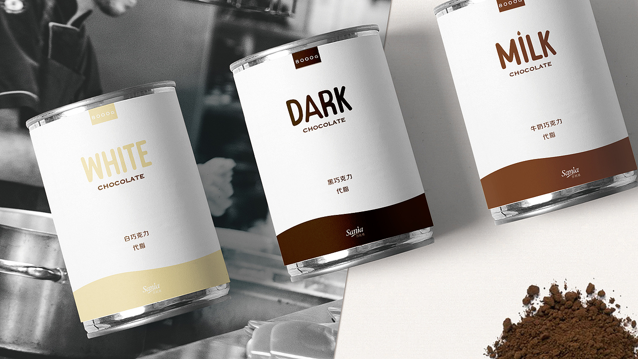 sania巧克力包装