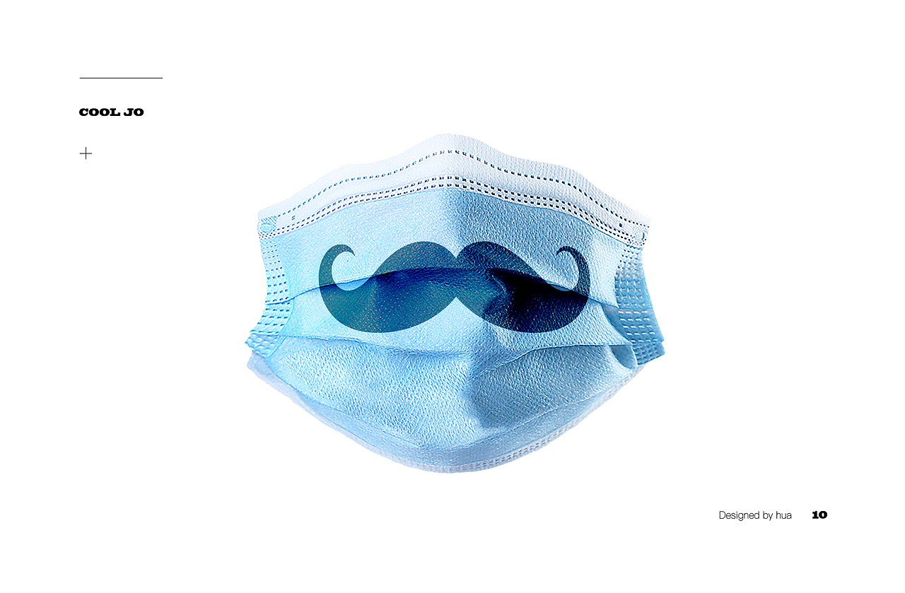 COOL JO 口罩DIY 无所畏惧（图ZMjA1MzE3OTQ4） - 其他平面 - 站酷设计师didaso原创素材 - 站酷ZCOOL