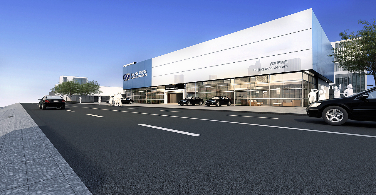 长安汽车2018年店面终端形象设计