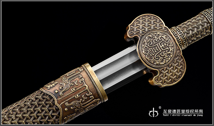 德匠堂宝剑龙泉刀剑天铁系列之昆吾剑dj2823