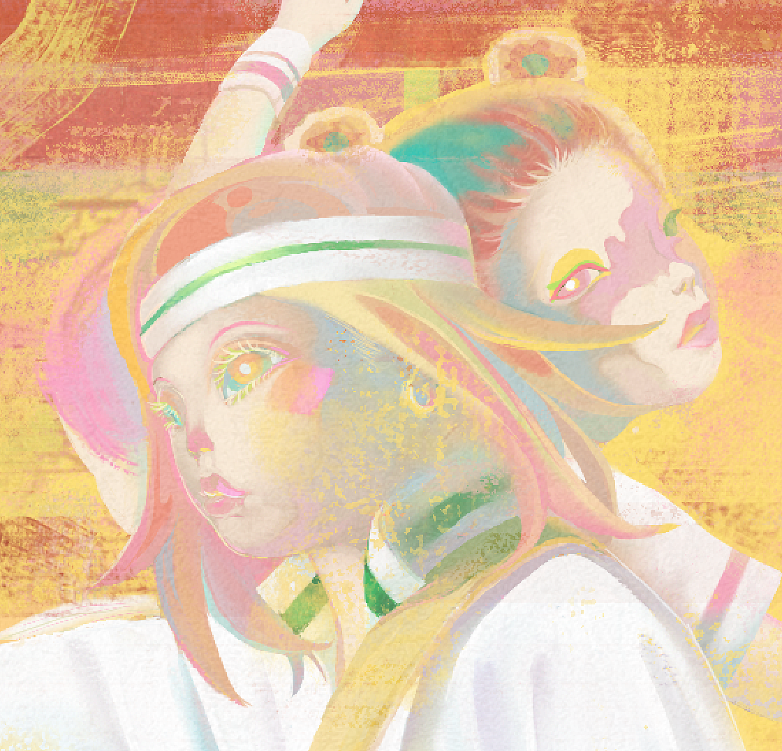 《闹海》|Gucci“想象上海”主题征稿插画