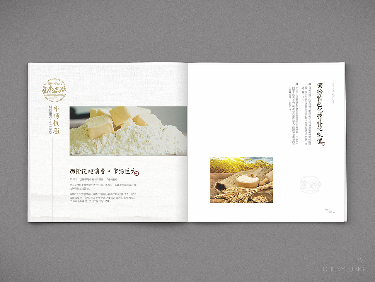 特色面粉--产品品牌设计