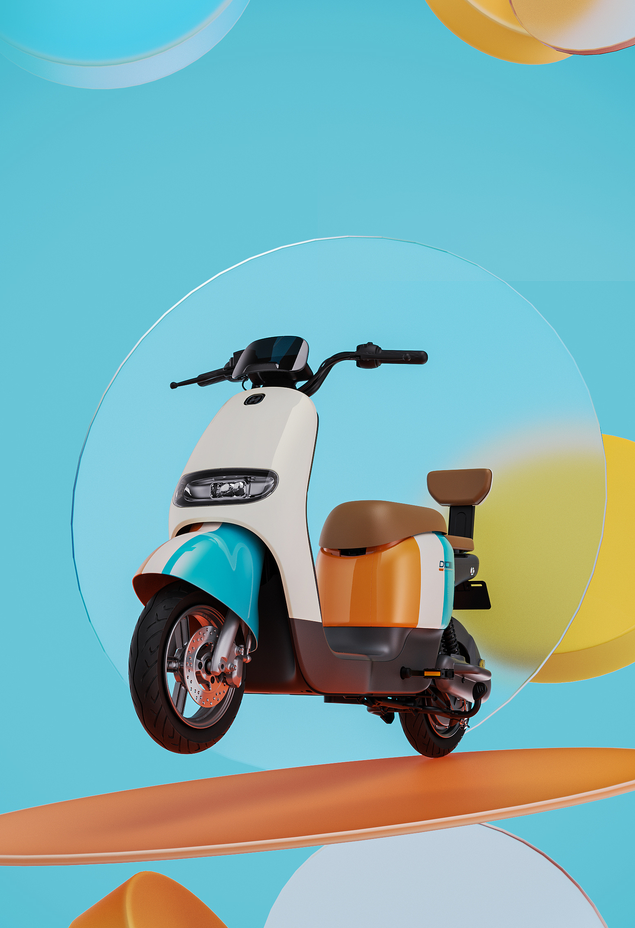 一些电动车/电瓶车场景渲染合集（图ZMzE0MDk2OTQ4） - 产品 - 站酷设计师Jeremy_楽悟路原创素材 - 站酷ZCOOL