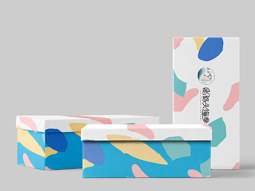 老码头海参logo  包装 年轻化品牌