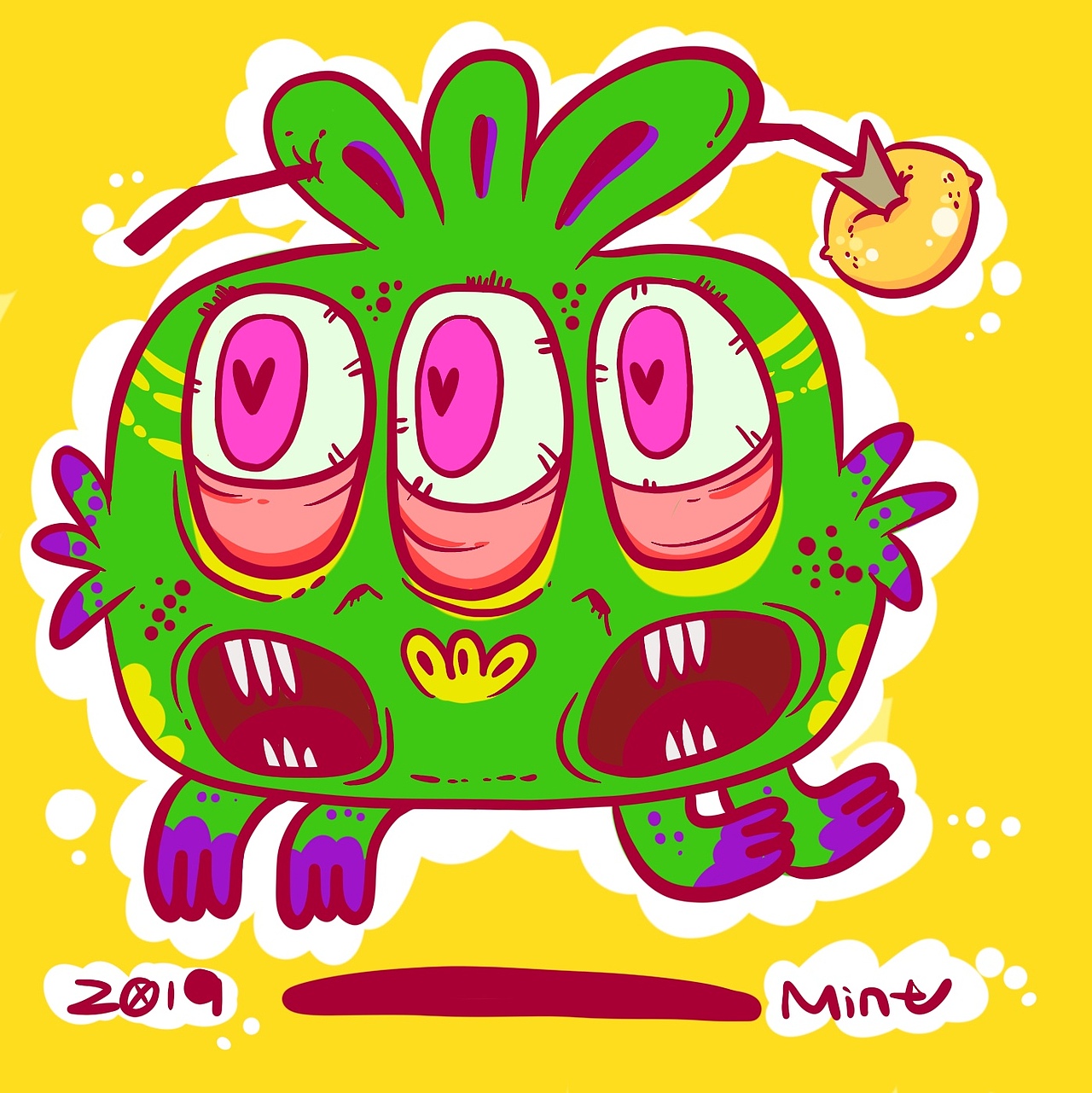 一波手绘涂鸦图集合20191212（图ZMTg5MDIxNTEy） - 新锐潮流插画 - 站酷设计师薄荷大王原创素材 - 站酷ZCOOL